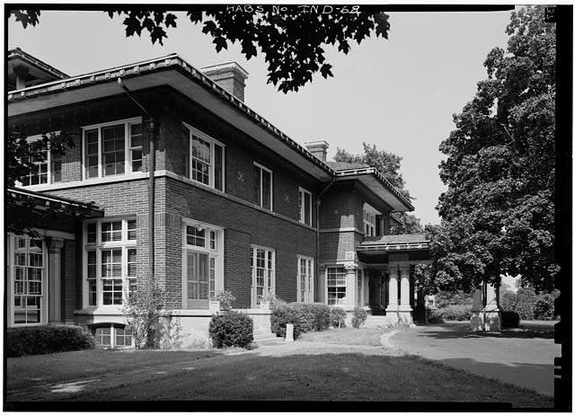James A. Allison Mansion, photo by Jack Boucher, Historic American Buildings Survey, 1970