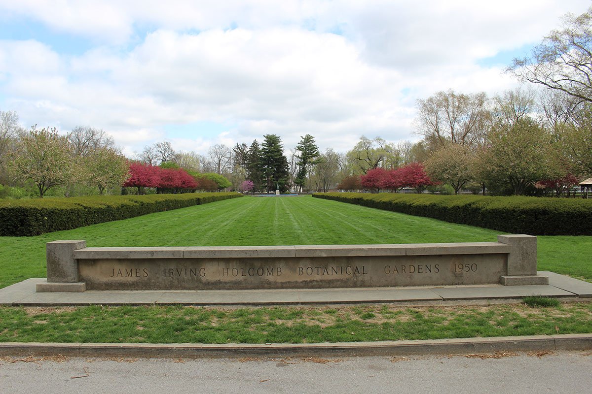 Holcomb Gardens, Butler University. James Glass, 2021