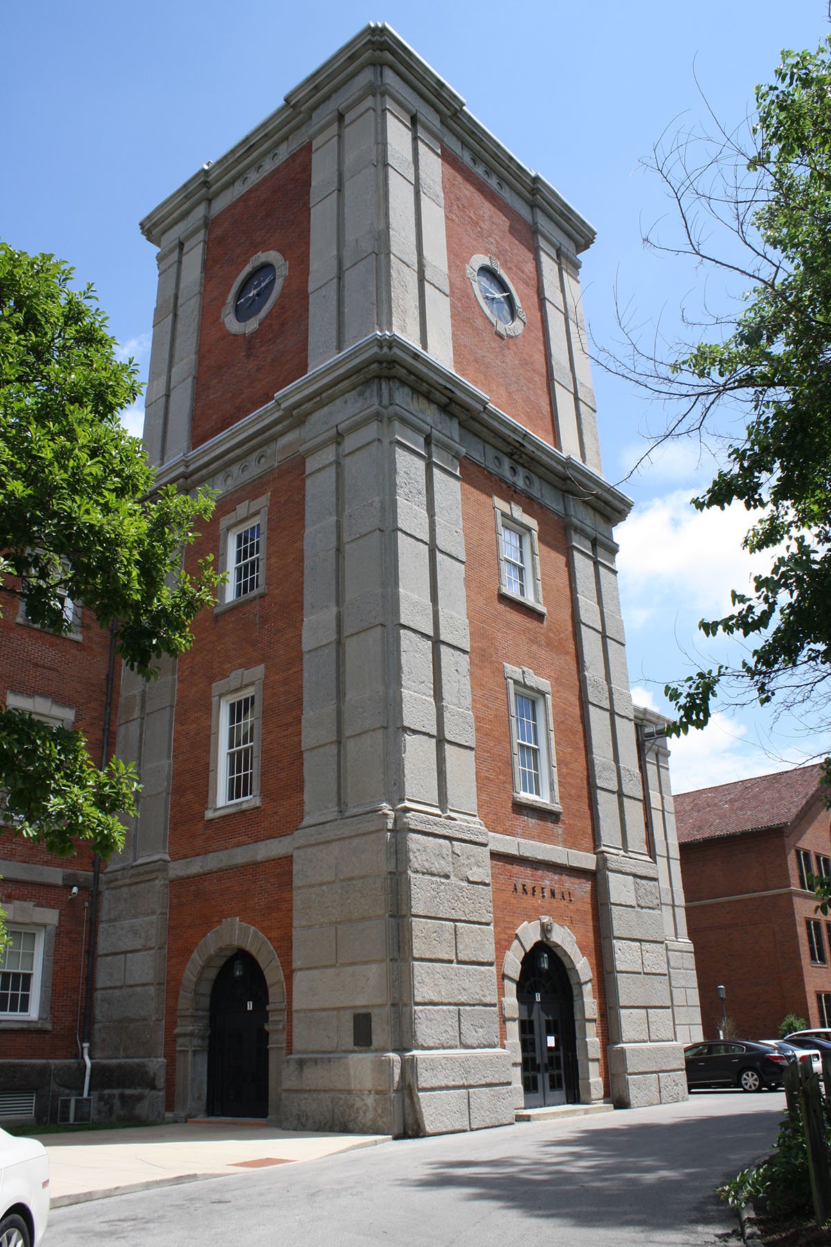 Arsenal Building, Arsenal Technical High School. James Glass, 2017.